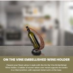 MS008 On the Vine Embellished Wine Holder 
